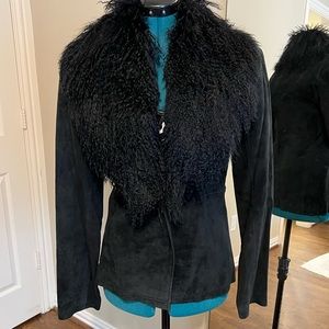 Charlotte Russe suede jacket